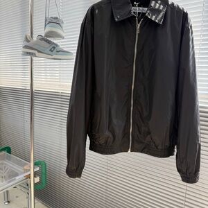 Acne Studios Black Zip-Up Windbreaker Jacket